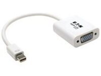 Tripp Lite 6in Mini DisplayPort to VGA Adapter Active Converter mDP to VGA M/F DPort 1.2 6"