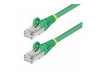 StarTech.com 25ft Green CAT6a Ethernet Cable, Snagless, S/FTP, 10G, LSZH