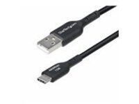 StarTech 6ft (1.8m) USB-A to USB-C Charging Cable, Charger Cord, M/M