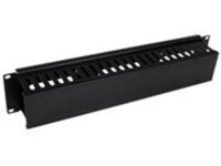 StarTech.com Horizontal 2U Server Rack Cable Management Finger Duct w/ Cover