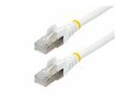 Startech 50ft White CAT6a Ethernet Cable, Snagless, S/FTP, 10G, LSZH