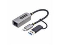 StarTech.com 2.5GbE USB-C to Ethernet Adapter with USB-A Converter