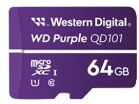 WD PURPLE QD101 MICROSD 64GB 3YEAR WARRANTY