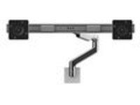 Humanscale M8.1 - Mounting kit (monitor arm, direct hardwall mount, angled link/dynamic link, crossbar for dual monitors)