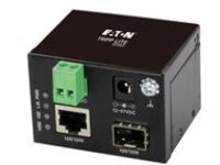Eaton Tripp Lite Series Unmanaged Industrial Gigabit Copper to Fiber Media Converter