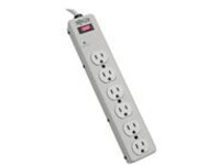 Tripp Lite Surge Protector Power Strip 120V 6 Outlet Metal 6&#x27; Cord 1340 Joule