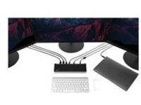 StarTech.com USB-C Dock, 4K Triple Monitor USB Type-C Docking Station with Dual DisplayPort &amp; HDMI, 100W Power Delivery &#x2B; Charging, USB 3.0/3.1 Gen 1 Hub (1x USB-C &#x2B; 4x USB-A) w/ Ethernet