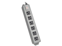 Tripp Lite Waber-by-Tripp Lite 6-Outlet (41.3 mm center-to-center spacing) Industrial Power Strip, 6-ft. Cord
