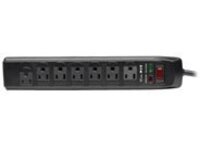 7OUT SURGE PROTECTOR 1440 JBLACK 6FT CORD TEL/MODEM SURGE 15A