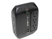 Tripp Lite Surge Protector Power Strip 6-Outlet with 3 Rotatable Outlets