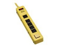 Eaton Tripp Lite Series Safety Power Strip 120V 5-15R 6 Outlet Metal 6' Cord OSHA