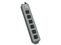 Tripp Lite Waber Power Strip 120V Right Angle 5-15R 6 Outlet Metal 15' Crd