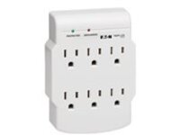 Tripp Lite Surge Protector Wallmount Direct Plug In 120V 6 Outlet 540 Joules