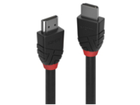 Lindy Black Line - HDMI cable with Ethernet
