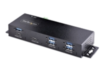 StarTech.com 7-Port Industrial USB Hub 10Gbps Hub, Metal, Mountable, TAA