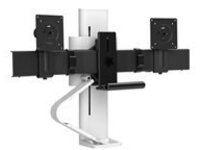 Ergotron TRACE - Mounting kit (handle, base, lift column, extension arms, bow, 2 sliding pivots, 2-piece desk clamp)