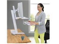 Ergotron WorkFit-S Single HD Workstation with Worksurface Standing Desk