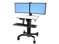Ergotron WorkFit-C Dual Sit-Stand Workstation