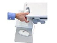 Ergotron StyleView EMR Cart with LCD Pivot, LiFe Powered