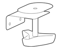 Ergotron LX Pro - Mounting kit (2-piece desk clamp, attachment hardware)