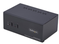 StarTech.com 2-Port Dual-Monitor DisplayPort en HDMI KVM Switch, 4K 60Hz