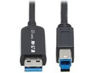 Eaton Tripp Lite Series USB 3.2 Gen 1 Plenum-Rated Fiber Active Optical Cable (AOC)