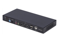 StarTech.com 2-Port Dual-Monitor DP KVM Switch w/Video Matrix, 4K 60Hz