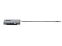 StarTech.com USB-C Multiport Adapter with USB-C DP Alt Mode Video Output / 4K HDMI 2.0 / VGA, USB-C Dual Monitor Docking Station, 100W PD Pass-Through, USB Type C Mini Dock/MST Adapter Hub