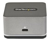 StarTech.com USB C Mini Dock for iPad Pro, Android Tablets &amp; Smartphones, USB-C Tablet/Phone Docking Station w/ 4K 30Hz HDMI, 27W Power Delivery Charging, 3-Port USB Hub, Gigabit Ethernet