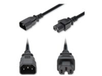 AddOn - Power cable - IEC 60320 C14 to IEC 60320 C15