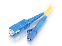 C2G 2m LC-SC 9/125 Simplex Single Mode OS2 Fiber Cable