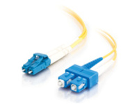 C2G 3m LC-SC 9/125 Duplex Single Mode OS2 Fiber Cable
