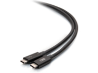 C2G 2.5ft Thunderbolt 4 USB C Cable