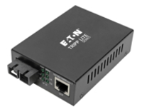 Eaton Tripp Lite Series Gigabit Multimode Fiber to Ethernet Media Converter, POE+