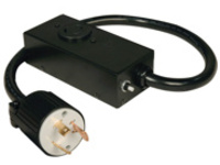Tripp Lite 2ft Power Cord Extension Cable L5-30P to L5-20R with Amp Break Heavy Duty 20A 10AWG 2'