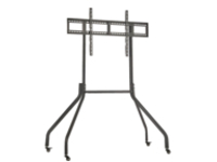 Eaton Tripp Lite Series Rolling TV Cart for 55" to 85" Displays, Wide Legs, Locking Casters