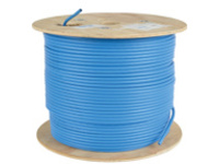Tripp Lite 1000ft Cat6 / Cat6a 10G Bulk Cable Solid Core CMR PVC Blue 1000'