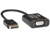 Tripp Lite 6in DisplayPort to VGA Adapter Active Converter DP to VGA M/F DPort 1.2 6"