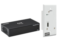 Eaton Tripp Lite Series DisplayPort to HDMI over Cat6 Extender Kit, Box Transmitter/Wall Plate Receiver, 4K 60 Hz, 4:4:4, PoC, HDCP 2.2, 230 ft. (70.1 m), TAA