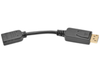 Tripp Lite DisplayPort to HDMI Adapter Converter M/F DP to HDMI 6in 50 Pack