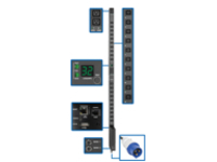 Tripp Lite 7.4kW Single-Phase Switched PDU w/LX Platform Interface, 230V Output, IEC 309 32A Blue, 10 ft. Cord, 0U, TAA