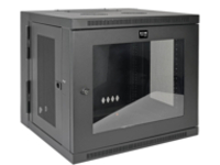 Tripp Lite 10U Wall Mount Rack Enclosure Server Cabinet w/Swinging Door Acrylic Window