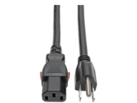Eaton Tripp Lite Series Computer Power Cord, NEMA 5-15P to Locking C13