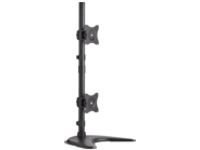 Tripp Lite Dual Vertical Flat-Screen Desk Mount Monitor Stand Clamp Swivel Tilt 15" to 27" Flat Screen Displays