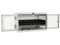Tripp Lite 16-Port AC Charging Storage Station w/ Cart Options Chromebook Laptop White
