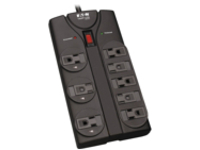 Eaton Tripp Lite Series Protect It! 8-Outlet Surge Protector, 8 ft. (2.43 m) Cord, 1440 Joules, Black Housing