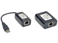 Tripp Lite 1-Port USB 2.0 over Cat5 Cat6 Extender Kit Video Transmitter &amp; Receiver 164&#x27;