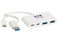 Eaton Tripp Lite series 4-Port USB-C Hub USB 3.2 Gen 2 10Gbps 2 USB-A & 2 USB-C Ports Thunderbolt 3