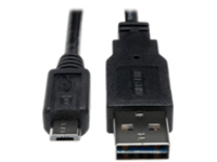 Tripp Lite 6ft USB 2.0 High Speed Cable Reversible A to 5Pin Micro B M/M 6'
