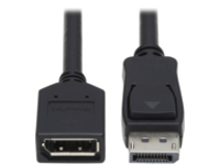 Tripp Lite 15ft DisplayPort Extension Cable with Latches Video / Audio HDCP DP Extension M/F 15'